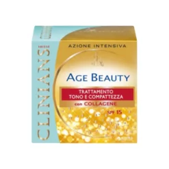 Clinians Age Beauty Crema Pelli Mature Trattamento Tono E Compattezza Spf15 50 Ml