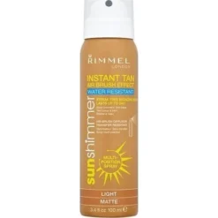 Rimmel Instant Tan Airbrush Effect Spray Light Matte 100 Ml