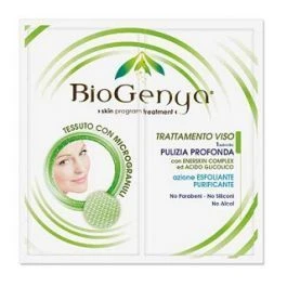 Biogenya Salviette Pulizia Profonda Azione Esfoliante E Purificante 2 Pezzi. 1 Biogenya Salviette Pulizia Profonda Azione Esfoliante E Purificante 2 Pezzi.