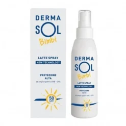 DERMASOL BIMBI LATTE SPRAY PROTEZIONE ALTA 30SPF 125ML NEW TECHNOLOGY
