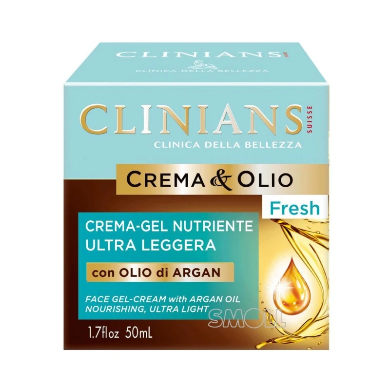 CLINIANS CREMA E OLIO FRESH GEL NUTRIENTE ULTRA LEGGERA 50 ML 1 CLINIANS CREMA E OLIO FRESH GEL NUTRIENTE ULTRA LEGGERA 50 ML