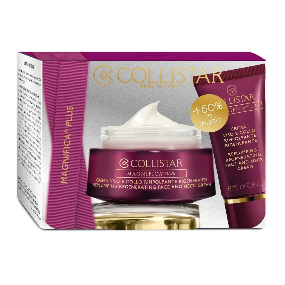 Collistar Magnifica Plus Crema Viso Rimpolpante Rigenerante + Tubo 25 Ml 1 Collistar Magnifica Plus Crema Viso Rimpolpante Rigenerante + Tubo 25 Ml