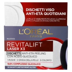 L'Oreal Dermo Expertise Revitalift Laser X3 Dischetti Anti-Eta' Peeling