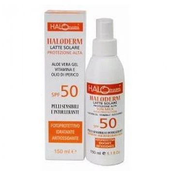 HALODERM LATTE SOLARE FP50 150ML HALO PHARMA 1 HALODERM LATTE SOLARE FP50 150ML HALO PHARMA