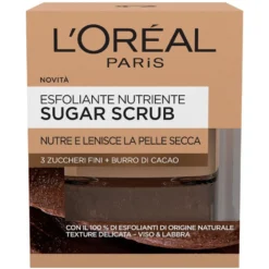 L'Oreal Paris Sugar Scrub Esfoliante Nutriente Viso & Labbra 50 Ml
