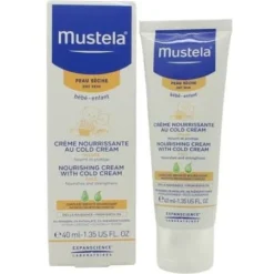 Mustela ébé-Enfant Nourishing Crema Viso With Cold Cream 40ml - Pelle Secca