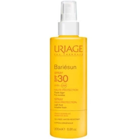 Uriage Bariesun Spray SPF30 Fluido Leggero Protezione Alta 200 Ml 1 Uriage Bariesun Spray SPF30 Fluido Leggero Protezione Alta 200 Ml