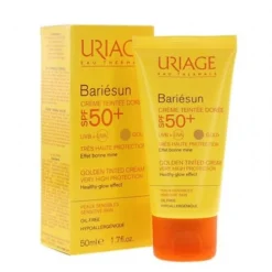 Uriage Bariesun Crema Solare Colorata Viso SPF 50+ Colore Chiaro 50 Ml