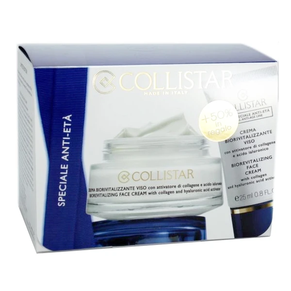 Collistar Crema Biorivitalizzante Viso 50 Ml + Tubo 25 Ml 1 Collistar Crema Biorivitalizzante Viso 50 Ml + Tubo 25 Ml
