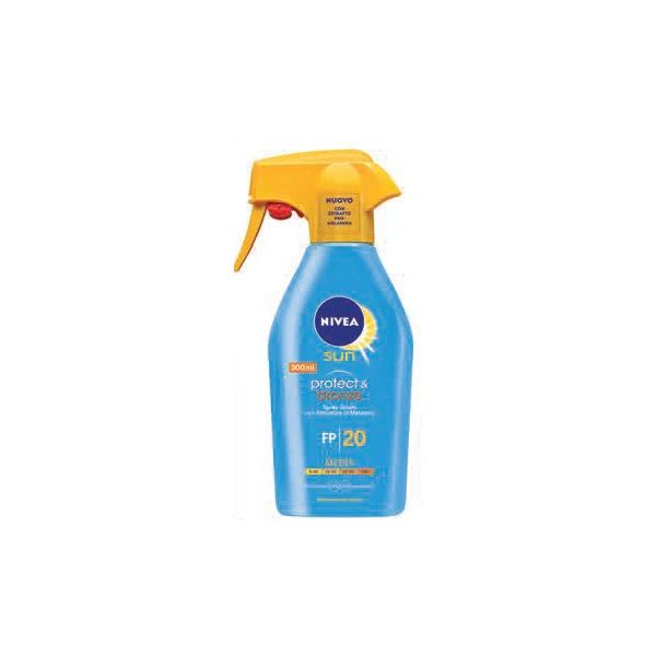Nivea Protect & Bronze Protezione Solare SPF 20 Spray 300 Ml 1 Nivea Protect & Bronze Protezione Solare SPF 20 Spray 300 Ml