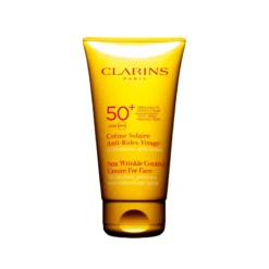 Clarins Creme Solaire Anti Rides Visage Crema Solare Antirughe Viso Spf 50+ 75 Ml