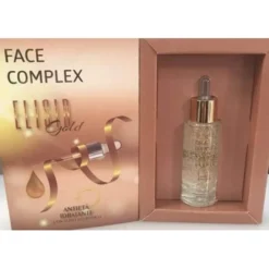 FACE COMPLEX Elisir Gold Siero Viso Anti-eta' Idratante Con Acido Ialuronico 30 Ml