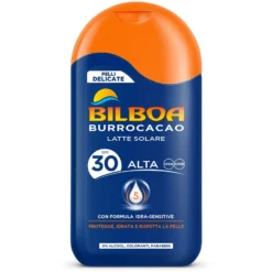 BILBOA LATTE SOLARE SPF 30 200ml Protezione Alta Linea BURROCACAO