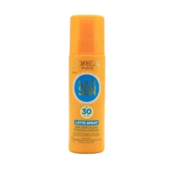 L'Oreal Sublime Sun Latte Solare Spray Secco IP 30 Protezione Solare 200 Ml