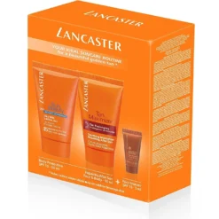 Lancaster Sun Care Set Regalo 50 Ml Lozione Abbronzante SPF15 + 50 Ml Doposole Esalta Abbronzatura + 3 Ml Abbronzante Viso SPF15
