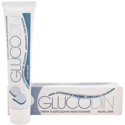 GLUCODIN Crema Plasticizzante, Ristrutturante Ad Elevata Azione Idratante Ed Emolliente 40 Ml