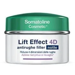 Somatoline Lift Effect 4D Antirughe Filler Notte 50 Ml