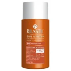 RILASTIL SUN SYSTEM FLUIDO COLOR COMFORT SPF 50+ 50 ML Protezione Solare