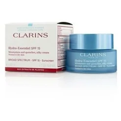 Clarins Hydra-Essentiel Silky Crema Per Pelle Normale O Secca SPF15 50 Ml