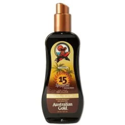 Australian Gold Spray Gel With Bronzer Protezione Solare Abbronzante SPF15 237 Ml