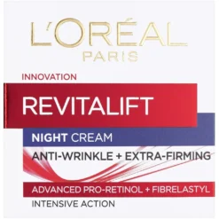 L'Oreal RevitaLift Crema Viso Notte 50 Ml