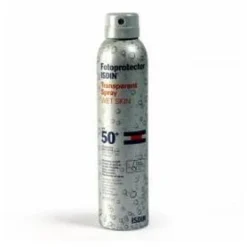 Fotoprotector Transparent Spray WET SKIN SPF50+ Protezione Solare Per Pelle Bagnata 250ml Isdin