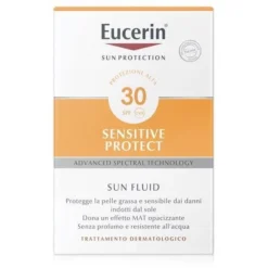 Eucerin Sun Fluid Opacizzante SPF30 50ml Fluido Solare Per Il Viso BEIERSDORF