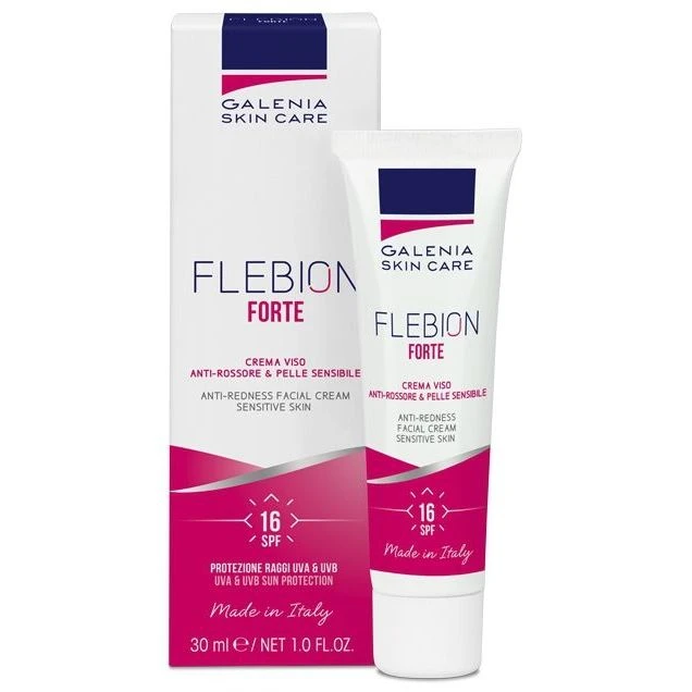 FLEBION FORTE Crema Viso Couperose Arrossamenti Permanenti O Transitori 30 Ml Galenia Skin Care 1 FLEBION FORTE Crema Viso Couperose Arrossamenti Permanenti O Transitori 30 Ml Galenia Skin Care