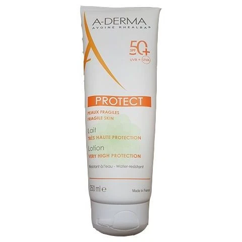 Aderma Protect Spf50+ Latte Solare Pelli Fragili 250ml 1 Aderma Protect Spf50+ Latte Solare Pelli Fragili 250ml