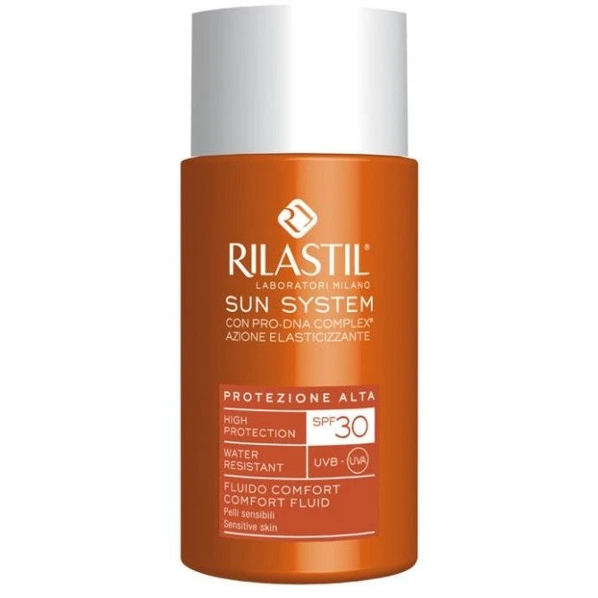 Rilastil Sun System Fluido Comfort Pelli Sensibili Spf30 50ml 1 Rilastil Sun System Fluido Comfort Pelli Sensibili Spf30 50ml