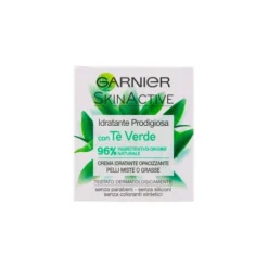 Garnier Crema Idratante Prodigiosa Con Te' Verde Per Pelli Grasse 50 Ml