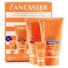 Lancaster Sun Box Confezione Regalo SPF30 50 Ml Latte Vellutante Protettivo + 50 Ml Ottimizzatore Di Abbronzatura + SPF50 3 Ml Crema Solare Per Pelli Sensibili