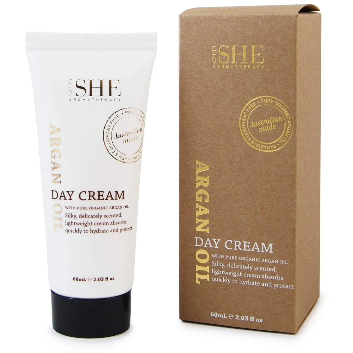 Om She Aromatherapy Crema Giorno All'Olio Di Argan 60 Ml 1 Om She Aromatherapy Crema Giorno All'Olio Di Argan 60 Ml