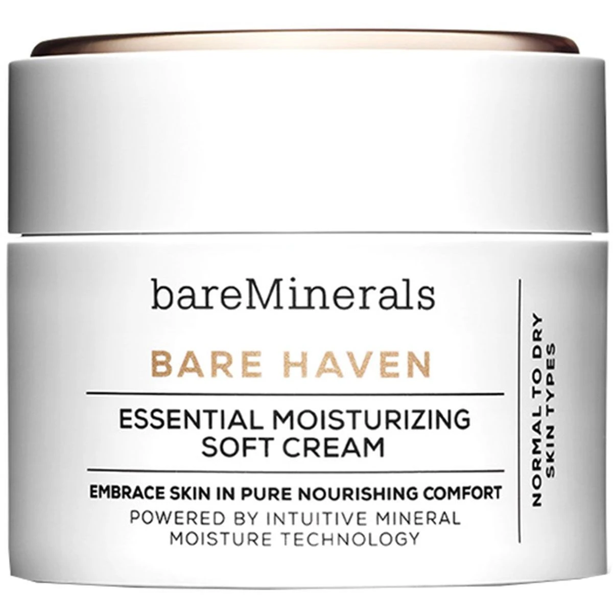 BareMinerals Bare Haven Essential Crema Idratante Per Pelle Normale E Secca 50 Ml 1 BareMinerals Bare Haven Essential Crema Idratante Per Pelle Normale E Secca 50 Ml