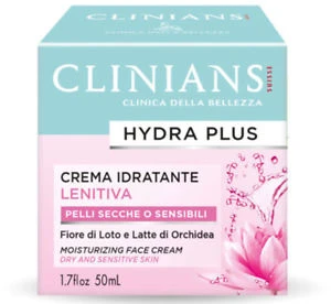 Clinians Hydra Plus Crema Idratante Lenitiva Pelli Secche O Sensibili 50 Ml 1 Clinians Hydra Plus Crema Idratante Lenitiva Pelli Secche O Sensibili 50 Ml