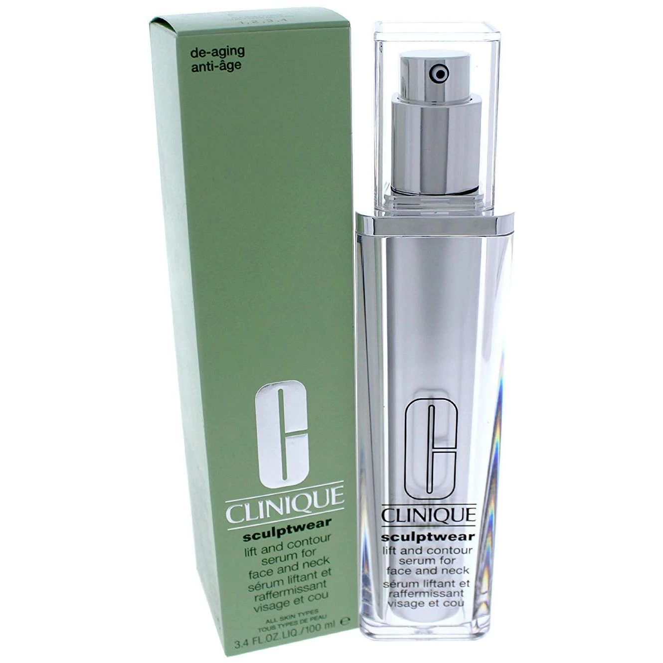 Clinique Sculptwear Lift And Contour Serum For Face And Neck Siero Antirughe 100 Ml 1 Clinique Sculptwear Lift And Contour Serum For Face And Neck Siero Antirughe 100 Ml