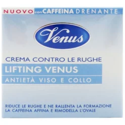 Venus Crema Contro Le Rughe Lifting Antieta' Viso E Collo 50 Ml