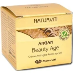 Naturviti Argan Beauty Age Crema Antirughe Antiox 50 Ml