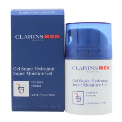 Clarins Men Gel Super Hydratant Gel Viso Idratante 50 Ml