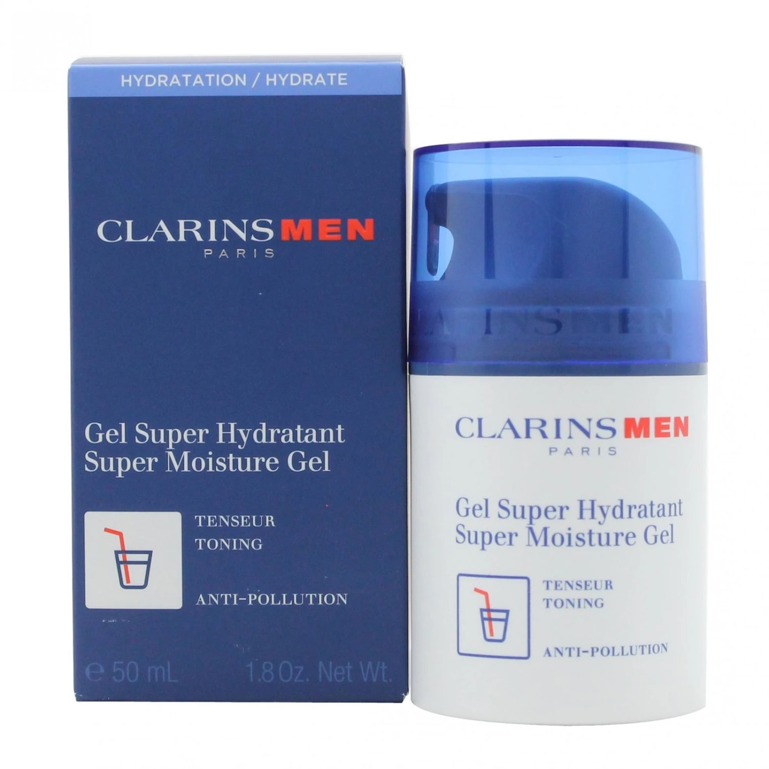 Clarins Men Gel Super Hydratant Gel Viso Idratante 50 Ml 1 Clarins Men Gel Super Hydratant Gel Viso Idratante 50 Ml