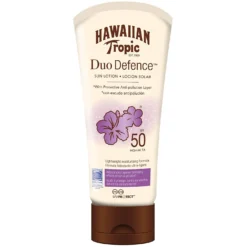 Hawaiian Tropic Duo Defence Lozione Solare SPF50 180 Ml