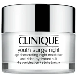 CLINIQUE YOUTH SURGE CREMA NOTTE ANTIRUGHE PELLE ARIDA/NORMALE SPF15 50ML