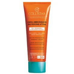 Collistar Crema Abbronzante Protezione Pelli Sensibili Viso-corpo Spf50+ 100 Ml