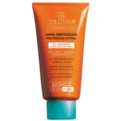 Collistar Crema Abbronzante Protezione Pelli Sensibili Viso-corpo Spf 30 150 Ml