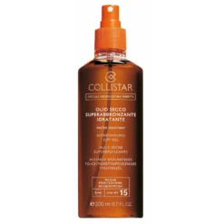 Collistar OLIO SECCO SUPERABBRONZANTE IDRATANTE SPF 15 Water Resistant 200 Ml