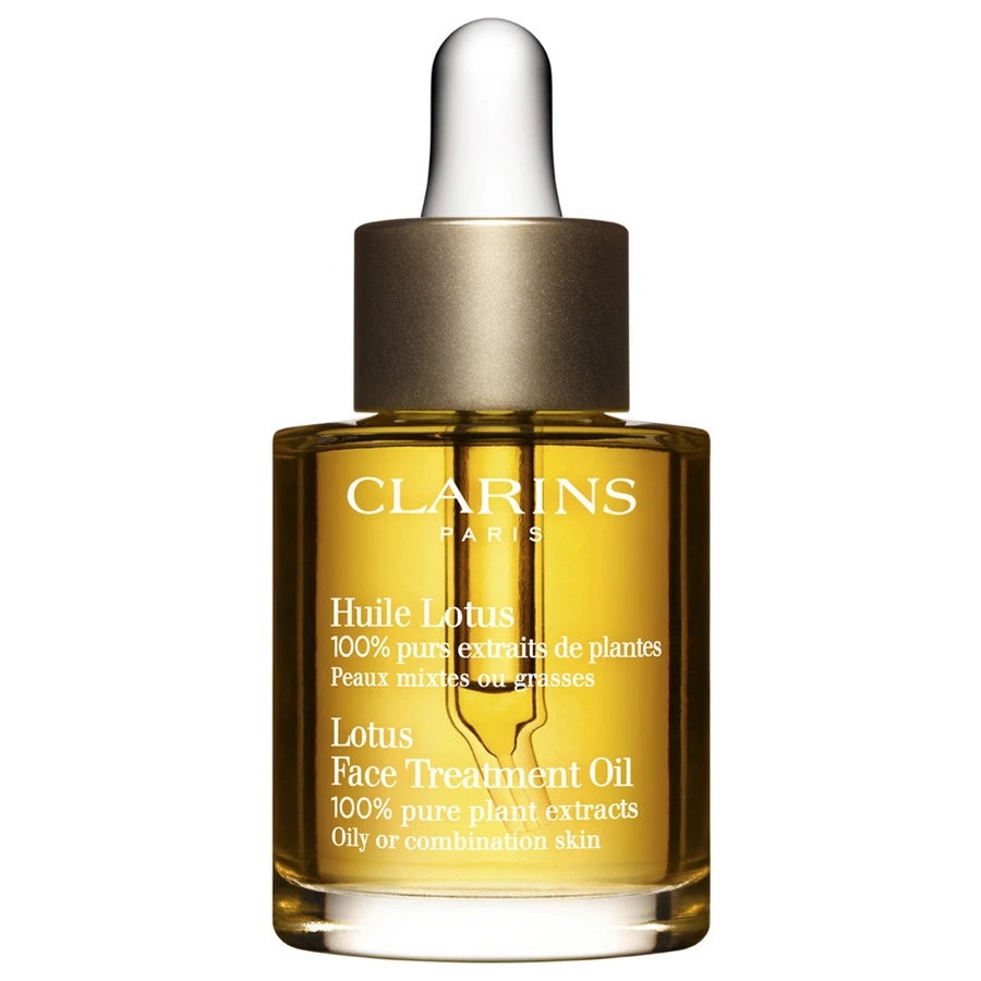 CLARINS HUILE LOTUS OLIO VISO PELLE MISTA E GRASSA CON ESTRATTO DI LOTO 30 ML 1 CLARINS HUILE LOTUS OLIO VISO PELLE MISTA E GRASSA CON ESTRATTO DI LOTO 30 ML