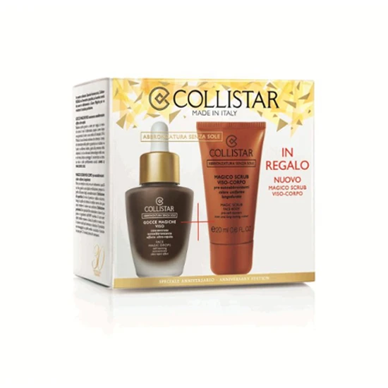 Collistar Speciale Anniversario Gocce Magiche Viso 30 Ml + Magico Scrub 20 Ml 1 Collistar Speciale Anniversario Gocce Magiche Viso 30 Ml + Magico Scrub 20 Ml